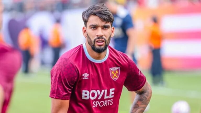 Paquetá quiere dejar el West Ham en enero


