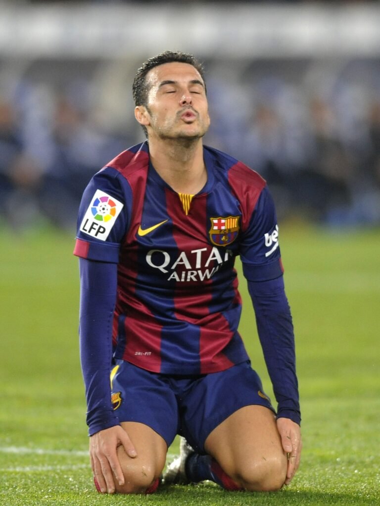 Pedro Rodríguez durante su etapa en el FC Barcelona