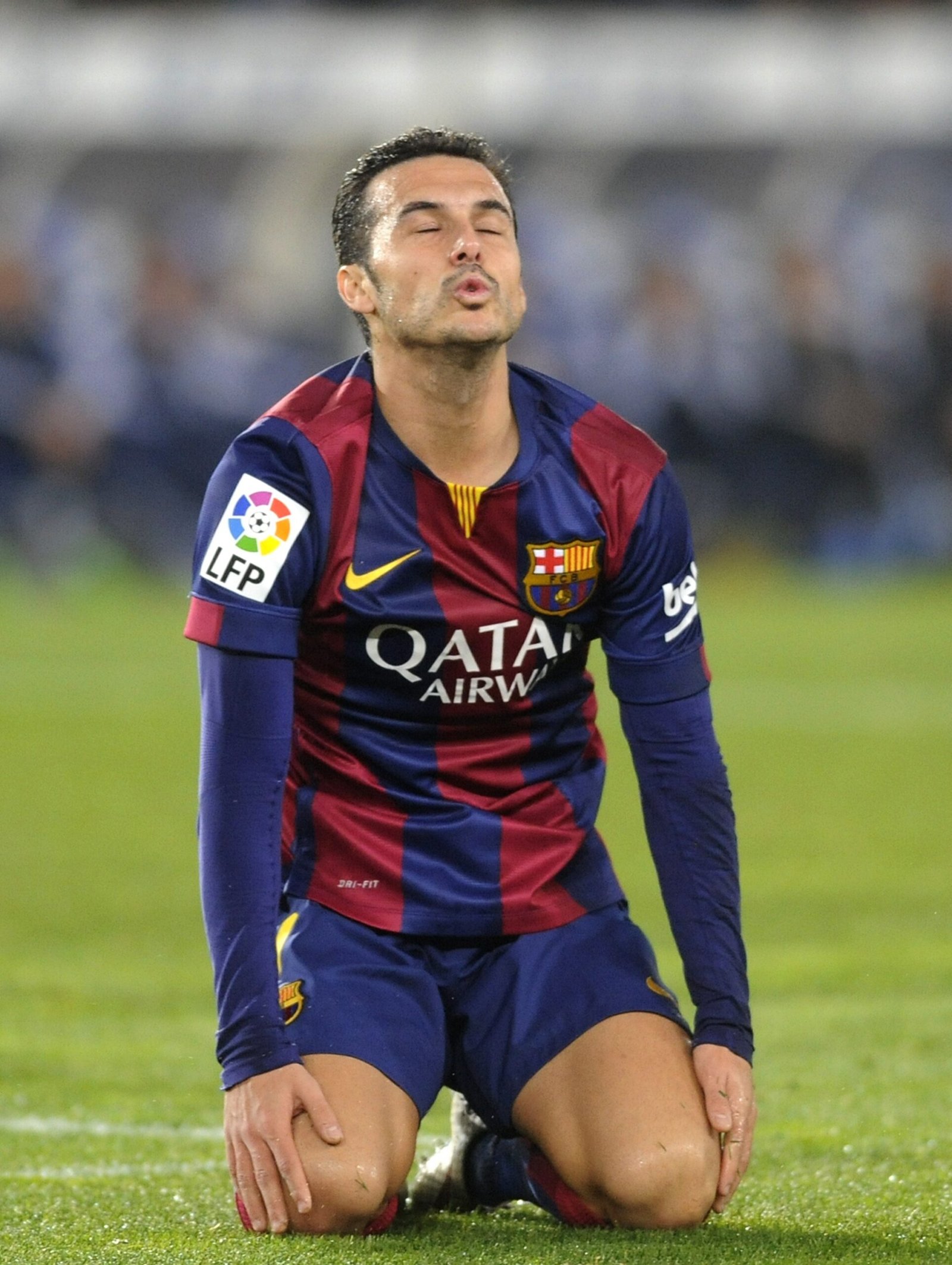 Pedro Rodríguez durante su etapa en el FC Barcelona