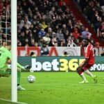 Declan Rice marca para el Arsenal ante el Bayern Múnich