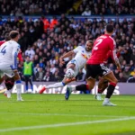 Dominic Calvert-Lewin en una imagen del gol ante el Manchester United