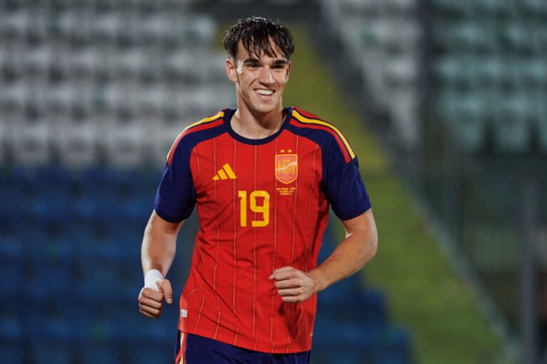 Fotografía de la RFEF del partido entre San Marino y España sub-21